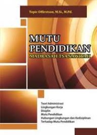 Image of Mutu pendidikan Madrasah Tsanawiyah